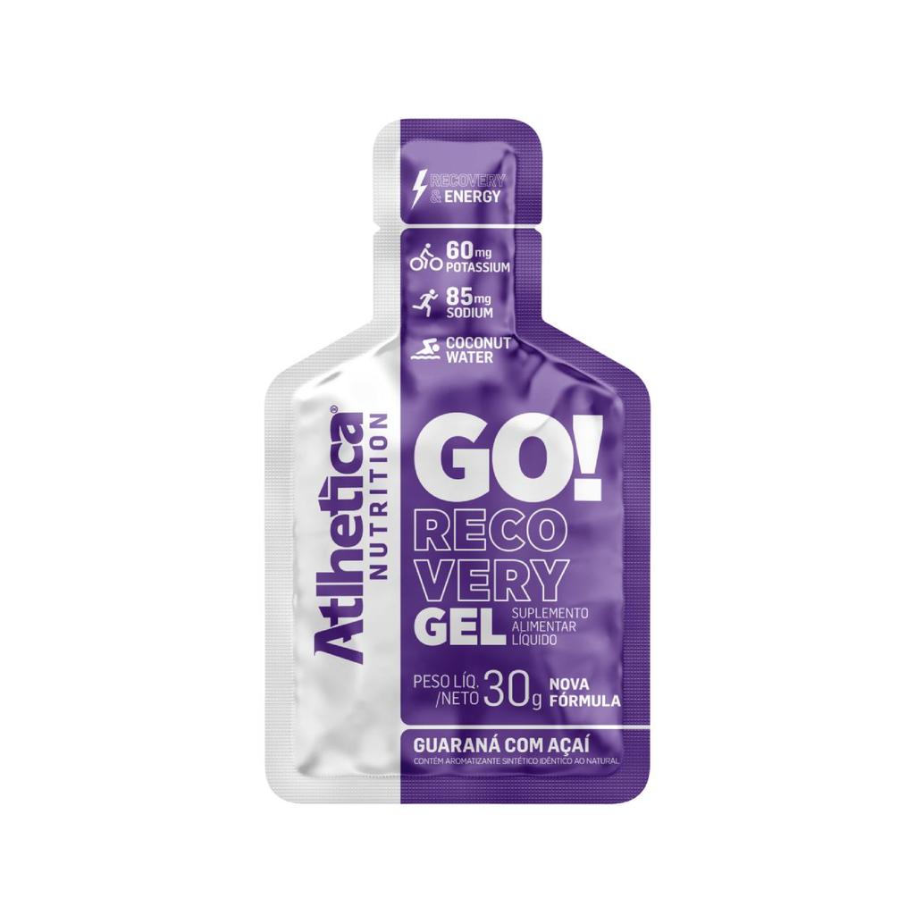 GO! Gel Recovery (Display com 10 Sachês de 30g) Guaraná com Açaí em Oferta na Shopee