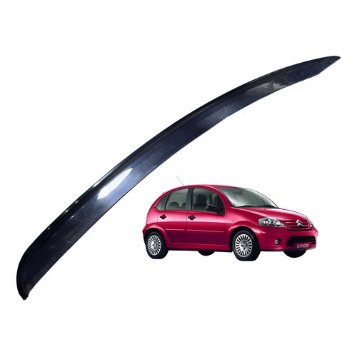 Calha Chuva Defletor Dianteiro Direito Citroen C3 2004 2012 Azul