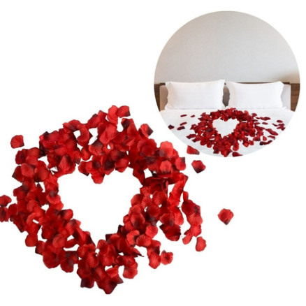 Pacote de Petalas de Rosas Artificiais