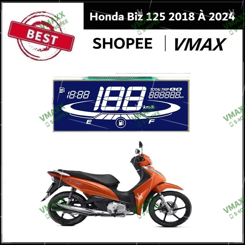 [Envio 24h] Painel Digital Com Display Lcd Para Motocicleta Honda Biz 125 2018 A 2024
