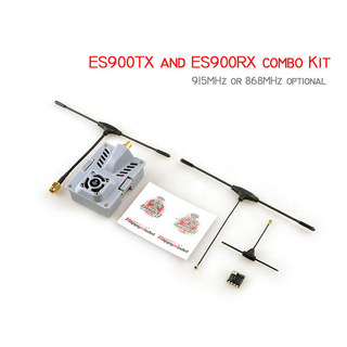 Cabeça de alta frequência ELRS de alta potência de 1 W 915 MHz ES900TX/ES900RXFPV através do controle remoto da máquina 