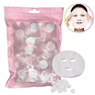 Conjunto Opcional máscaras faciais comprimidas para tratamento de beleza conveniente