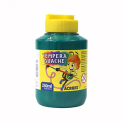 Tinta guache Verde Bandeira 250ml 511 Acrilex