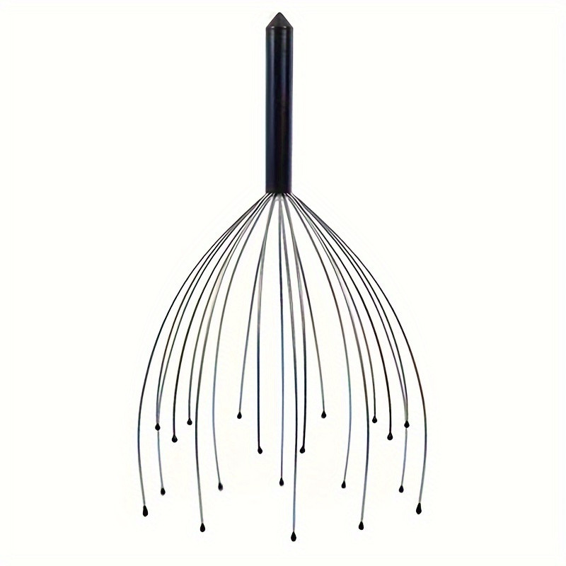 Massageador vibratório portátil para couro cabeludo - massageador de couro cabeludo de relaxamento profundo, massageador