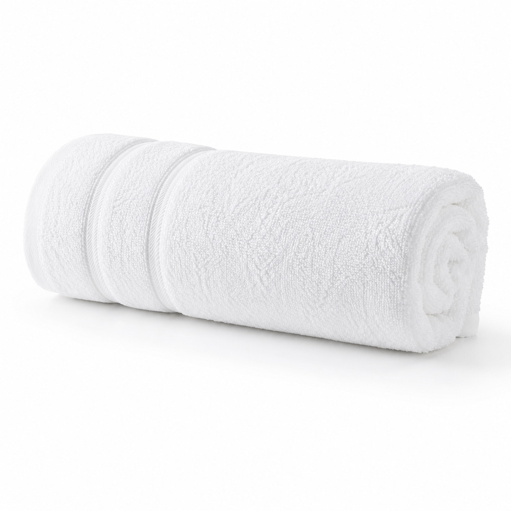 Toalha de Banho Teka Mônaco Profiline Branca 70x135cm Alta Absorção Hotel 380g/m2