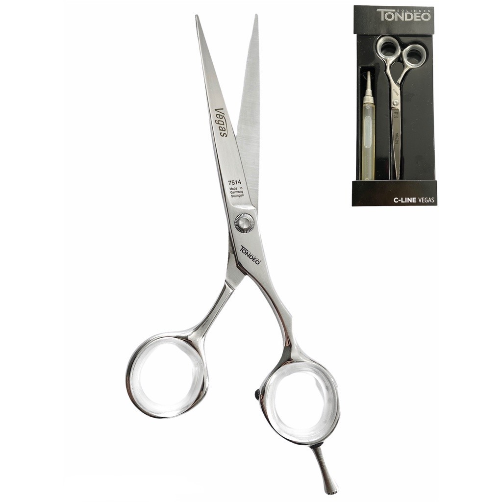 Tesoura Tondeo Fio Navalha Vegas Original 7514 6.0 Polegadas