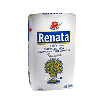 Renata Farinha de trigo tipo 1 1kg
