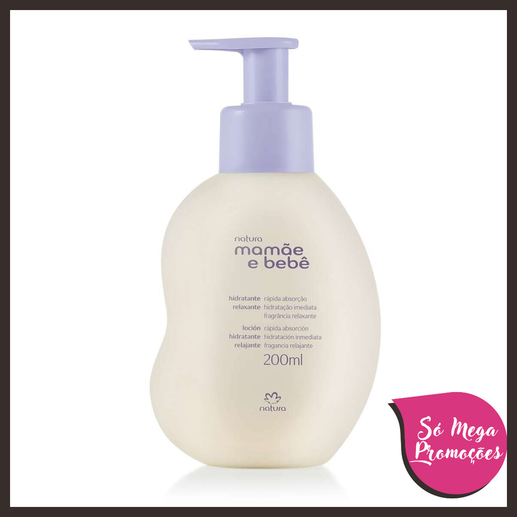 Hidratante Relaxante Mamãe e Bebê 200ml