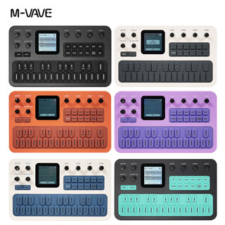 Teclado De Síntese FM De Mesa M-VAVE-1 , Tecnologia De Clone De Tom ANN , 9 Correntes De Efeitos Integradas , Modo Mono/