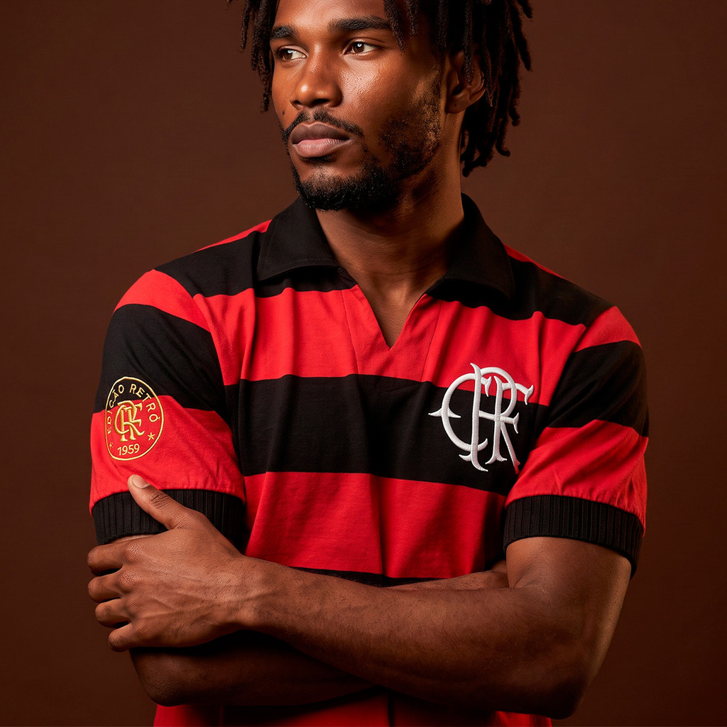 Camisa Flamengo Edição Retrô 1959 Masculina