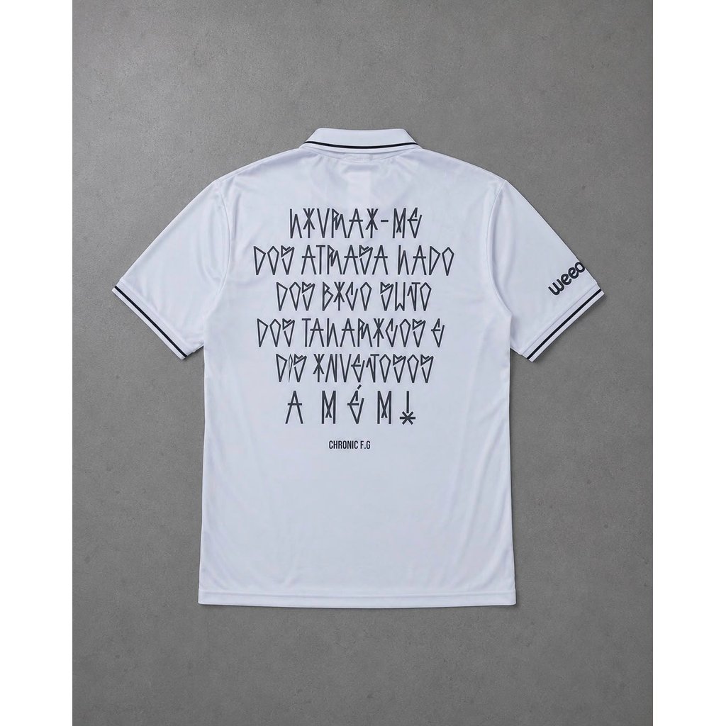 Camisa de Time Dry Fit Chronic Gola Polo Livrai-me dos Inimigos