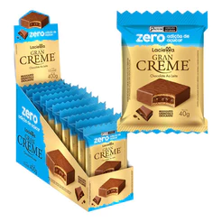 Wafer Chocolate Ao Leite Zero Adição De Açúcar Cremoso 10 unidades