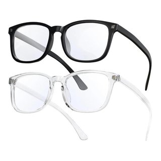 Óculos de proteção contra luz azul para homens e mulheres, lentes que reduzem a luz azul, adequados para longos períodos