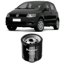 Filtro de Óleo Lubrificante Fox 1.0 1.6 8v 2003/2013 Volkswagen PSL560 TECFIL