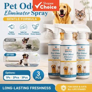 Spray Eliminador De Odores Para Animais De Estimação , Perfume Fresco Tapetes , Camas , Áreas De Areia , 120ml , 1 Peça