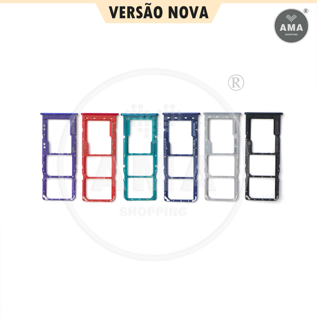【Samsung A10 / A20 / A30 / A50 / A70】Celular Gaveta de Chip Slot Sim Card Compatível Promoção