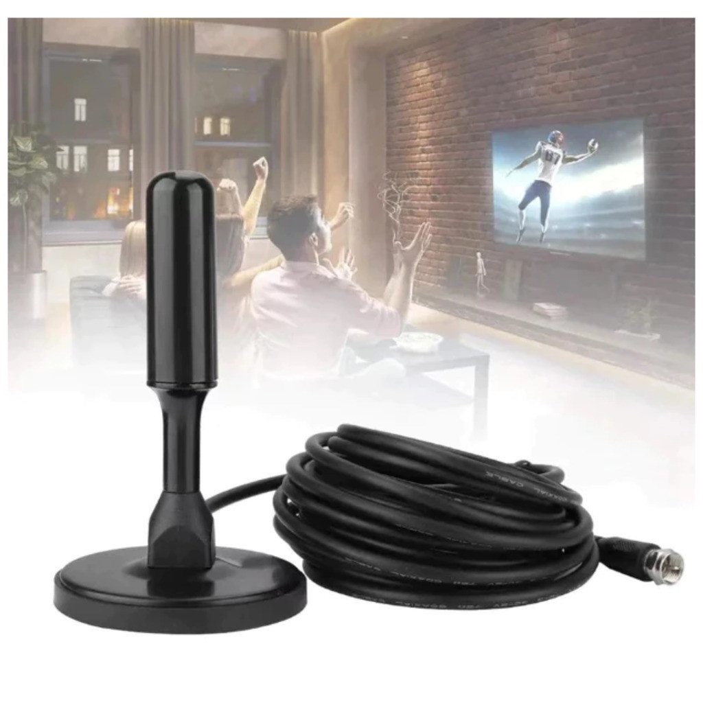 Antena Digital 5m 4K HD HDTV UHF Para TVS Smart LG E Samsung Grande Tx-3008