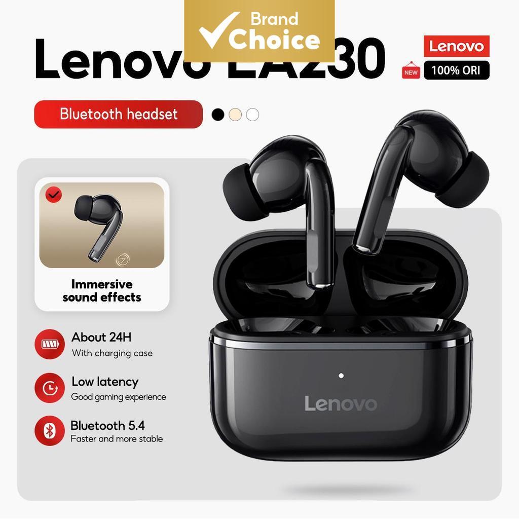 Fones De Ouvido Lenovo EA230 Mini TWS Bluetooth HiFi Estéreo À Prova D'água De Longa Duração Smart Touch Control HD Cham