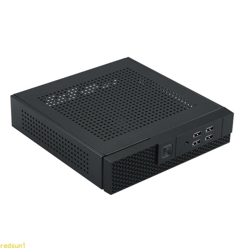 red1 ITX Computador Caso Servidor Chassi Fonte Alimentação Para Usar TX07 Controle Industrial Htpc Acessórios Domésti