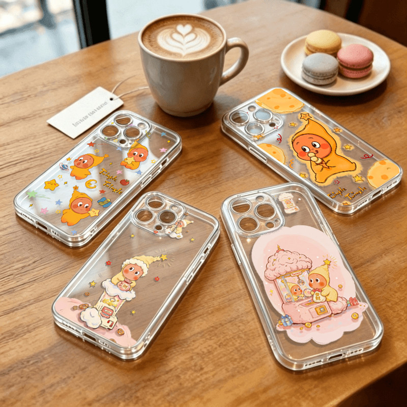 Desenhos Animados Twinkles Shell Para Samsung Galaxy A57 A16 A06 A07 A35 A33 A32 A55 A15 A25 A05 A05S A54 A24 A34 A52 A5