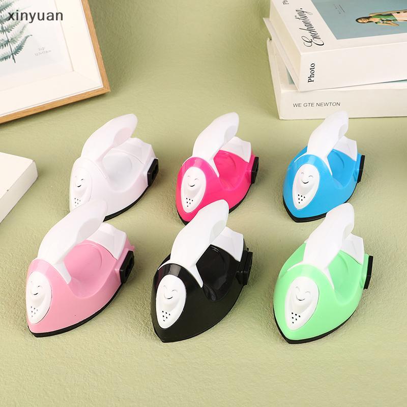 xiny Mini Ferro Artesanal Elétrico Portátil Acessível Imprensa De Calor Diy Pequeno Para Engomar Roupas Eletrodomésticos