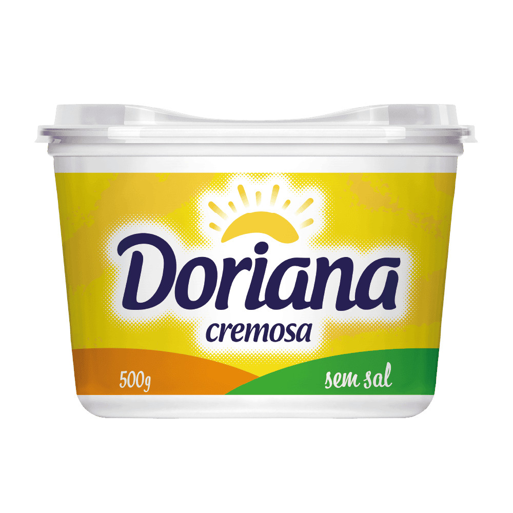 Doriana Margarina cremosa sem sal 500g