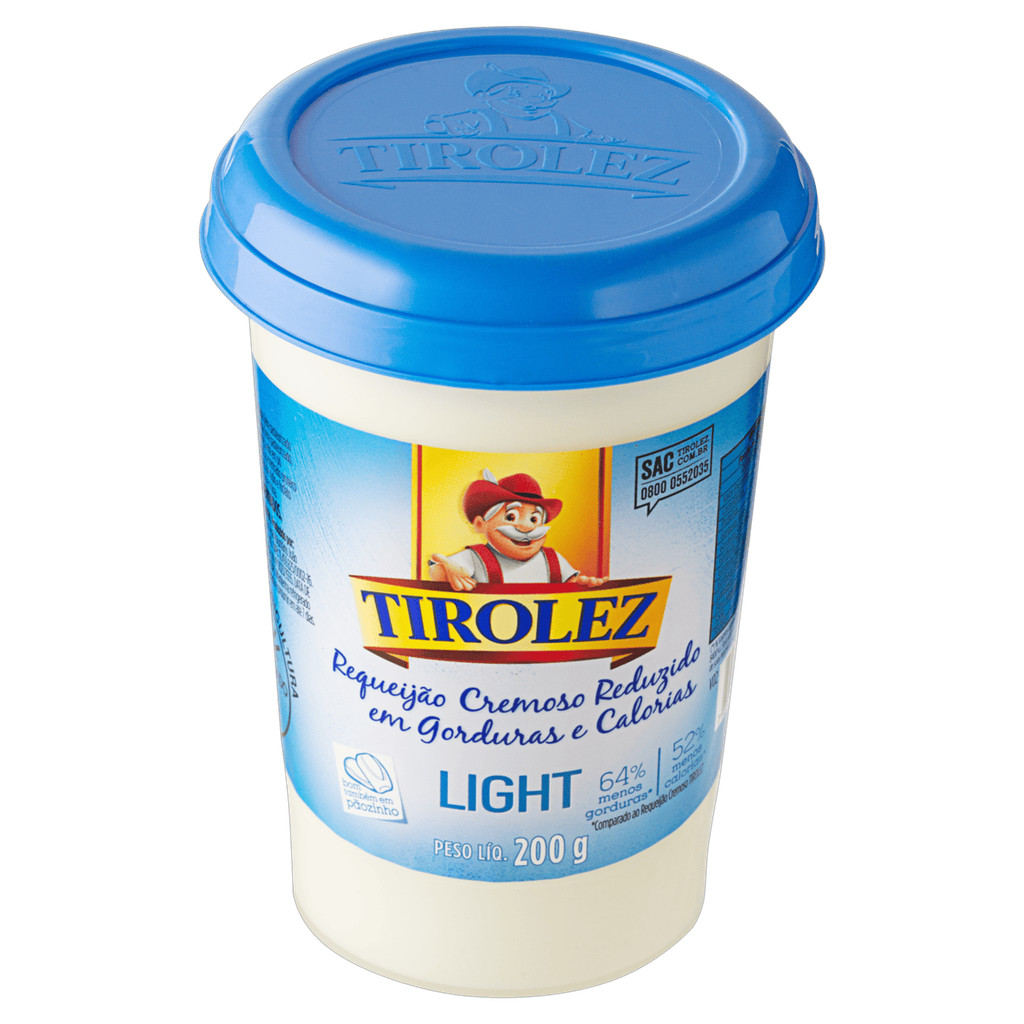 Tirolez Requeijão light 200g · foto 2