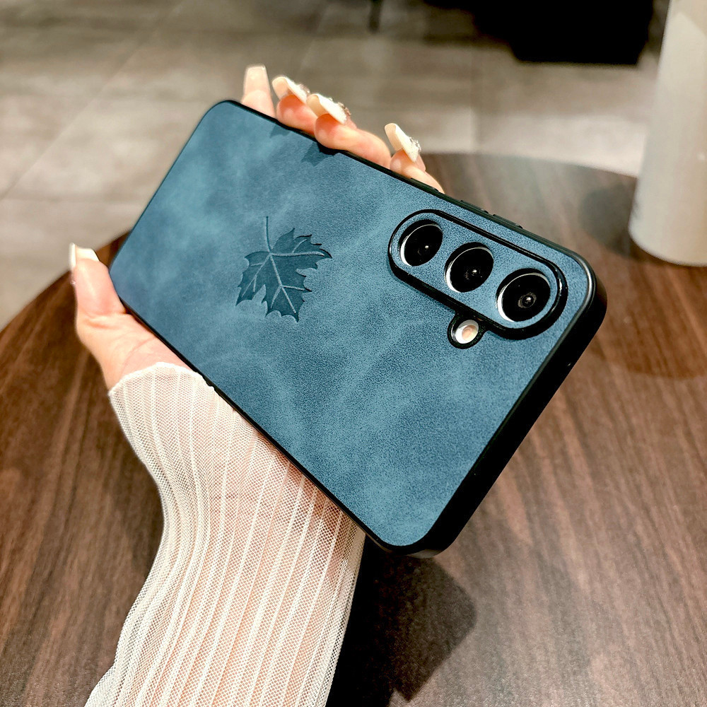 Capa de Couro Retro para Samsung Galaxy A55 A54 A52 A53 A15 A23 A35 5G S24 S23 S22 S21 Ultra Plus FE Note 20 A 55 54 Cap