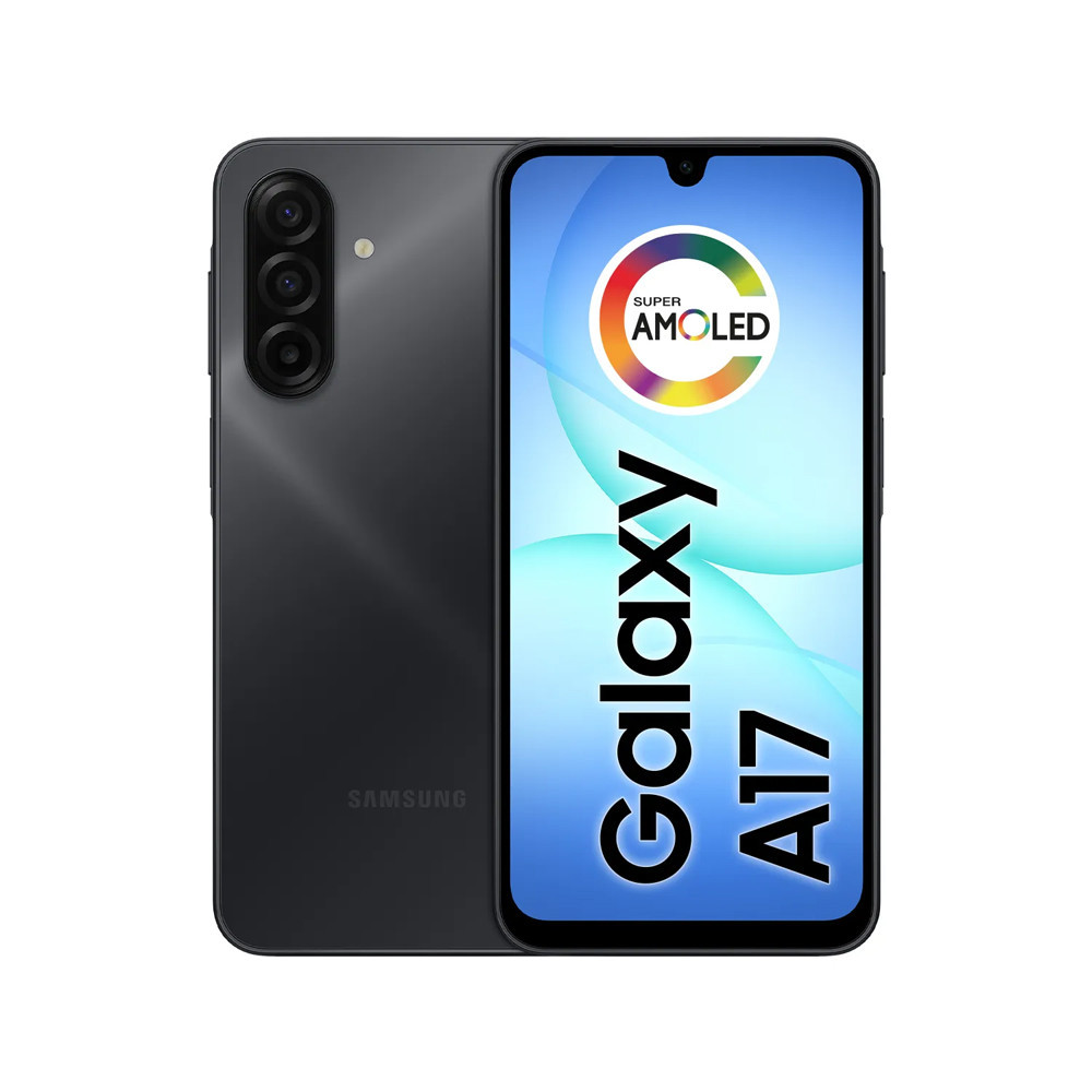 Smartphone Samsung Galaxy A17 com IA 256GB 8GB RAM Câmera de 50MP Tela de 6.7 NF