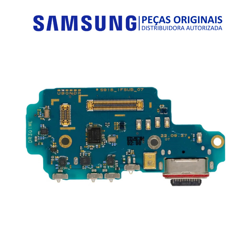 Conector de Carga Samsung Galaxy S23 Ultra SM-S918 Original – GH96-15621A