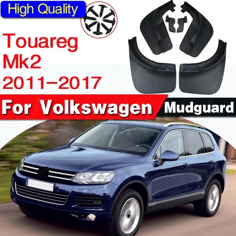Conjunto De Abas De Lama Para VW Touareg 2 Mk2 2011-2017 Mudflaps Respingo Guardas Dianteiro Traseiro Mud Flap-Lamas 201