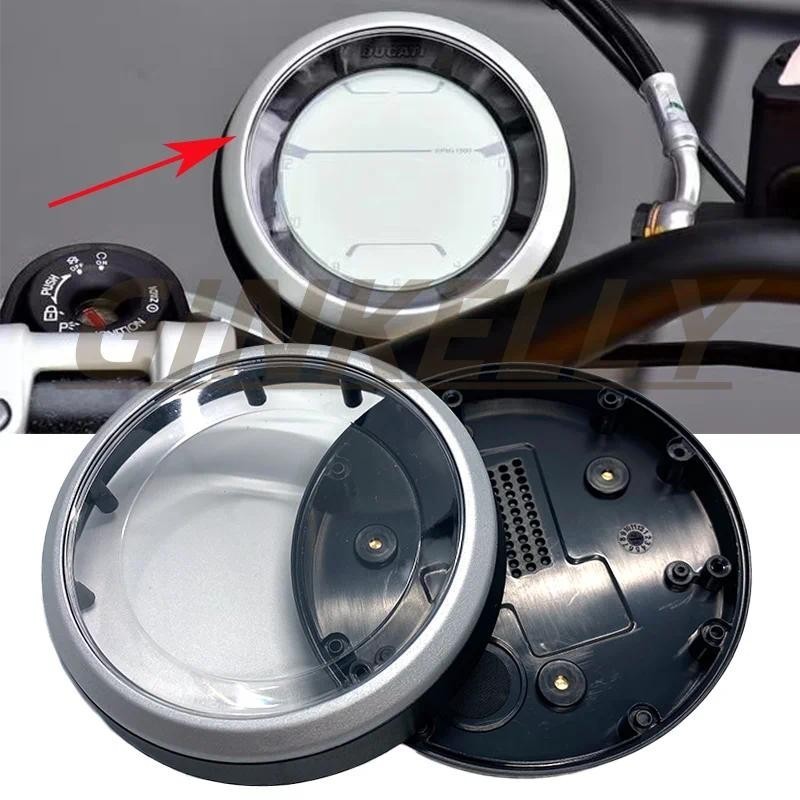 Instrumento Da Motocicleta Medidor De Velocidade Caso Odômetro Tacômetro Habitação Para Ducati Scrambler 400 800 2017 20