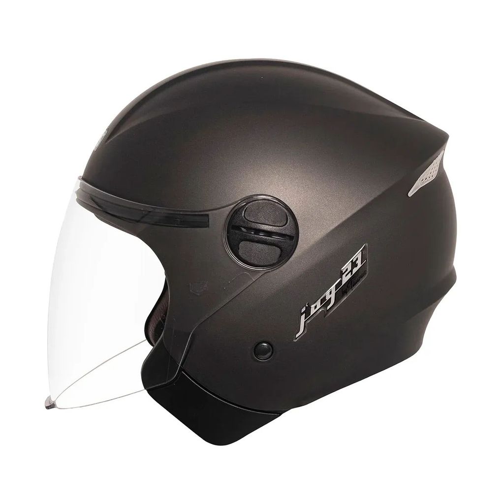 Capacete Aberto Taurus Joy 23 BY Couro Original Moto Motociclista Urbano Luxo Com Viseira 2mm Inmetro - Design Premium