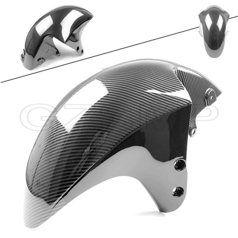 Apto Para Suzuki GSXR1300 Hayabusa GSX1300R GSX-R1300 2008-2020 Padrão De Fibra De Carbono Motocicleta Frente Fender Res