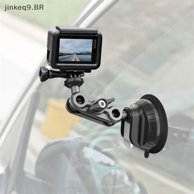 Jin Câmera De Ação Traço Cam Telefone Montagem Do Carro Ventosa Titular 1/4 Polegada Para Insta360 BR