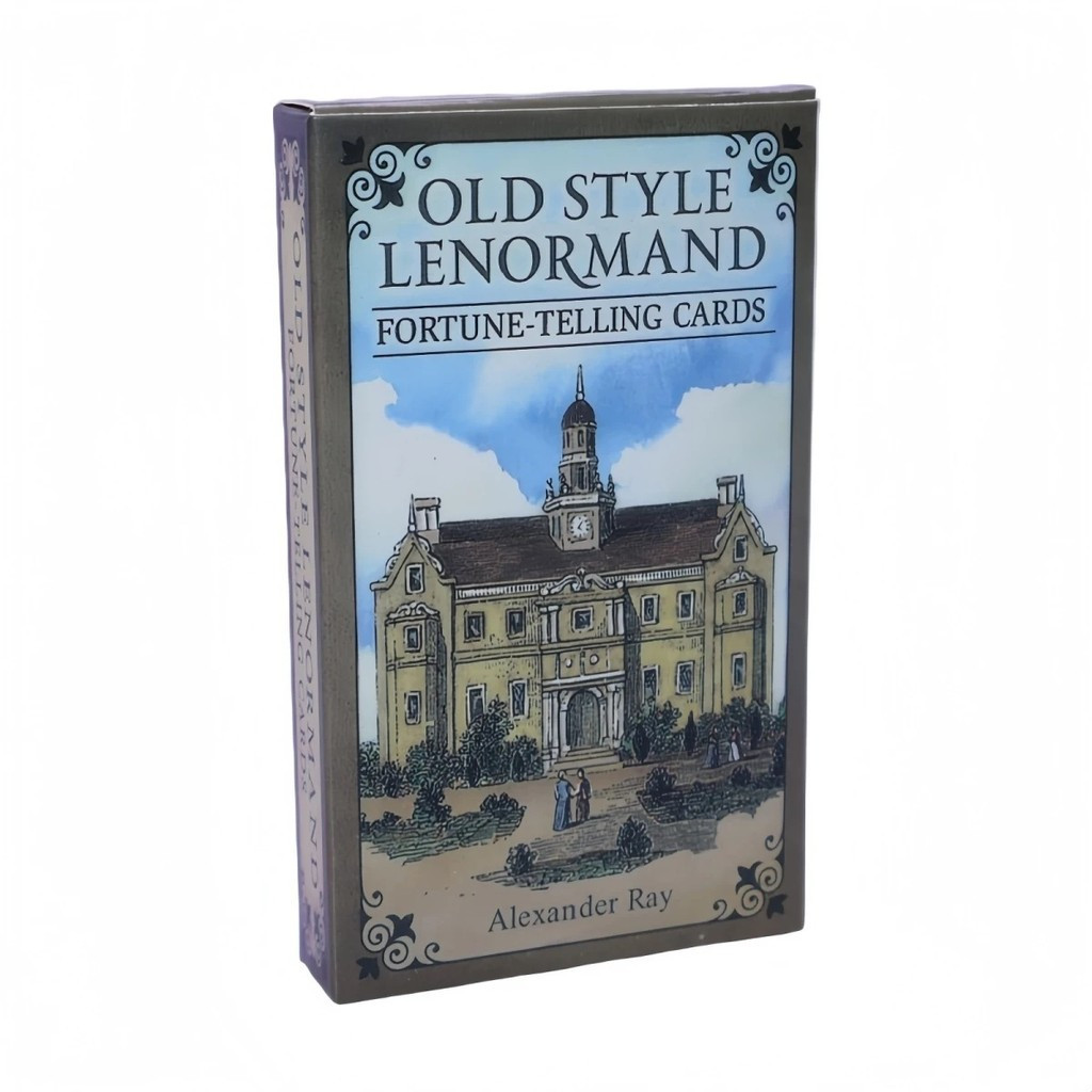Old Style Lenormand 12X7CM 40Cartas Baralho Oráculo Tarô Cigano Predição Festas RiderWaiteSmith JogosDeTabuleiro Novo