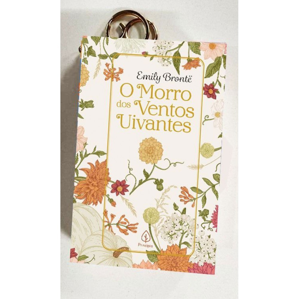 Livro O morro dos ventos uivantes - Livro com Chaveiro - Emily Bro