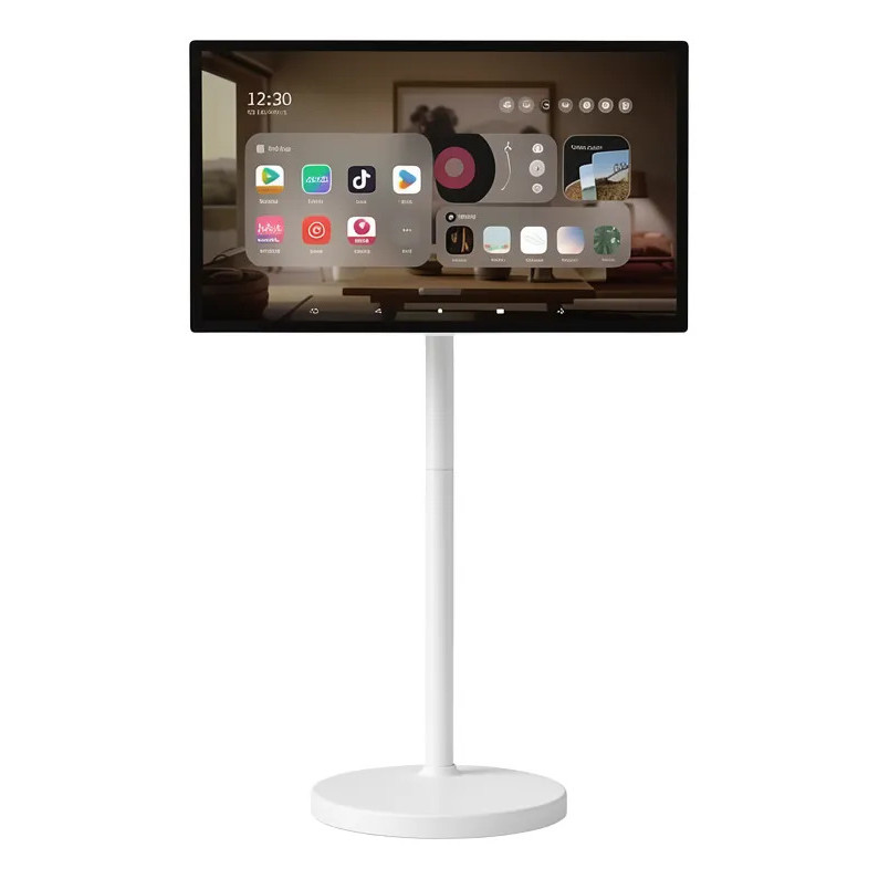 Monitor Touchscreen 24" OU 32" HD Portátil Android Base Móvel Wi-fi P.HQ