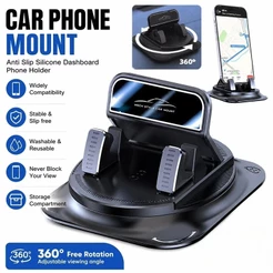 Suporte Para Celular Carro Tapete De silicone Adequado Todos Os Tipos De Painéis De Instrumentos De Mesa Antiderrapante