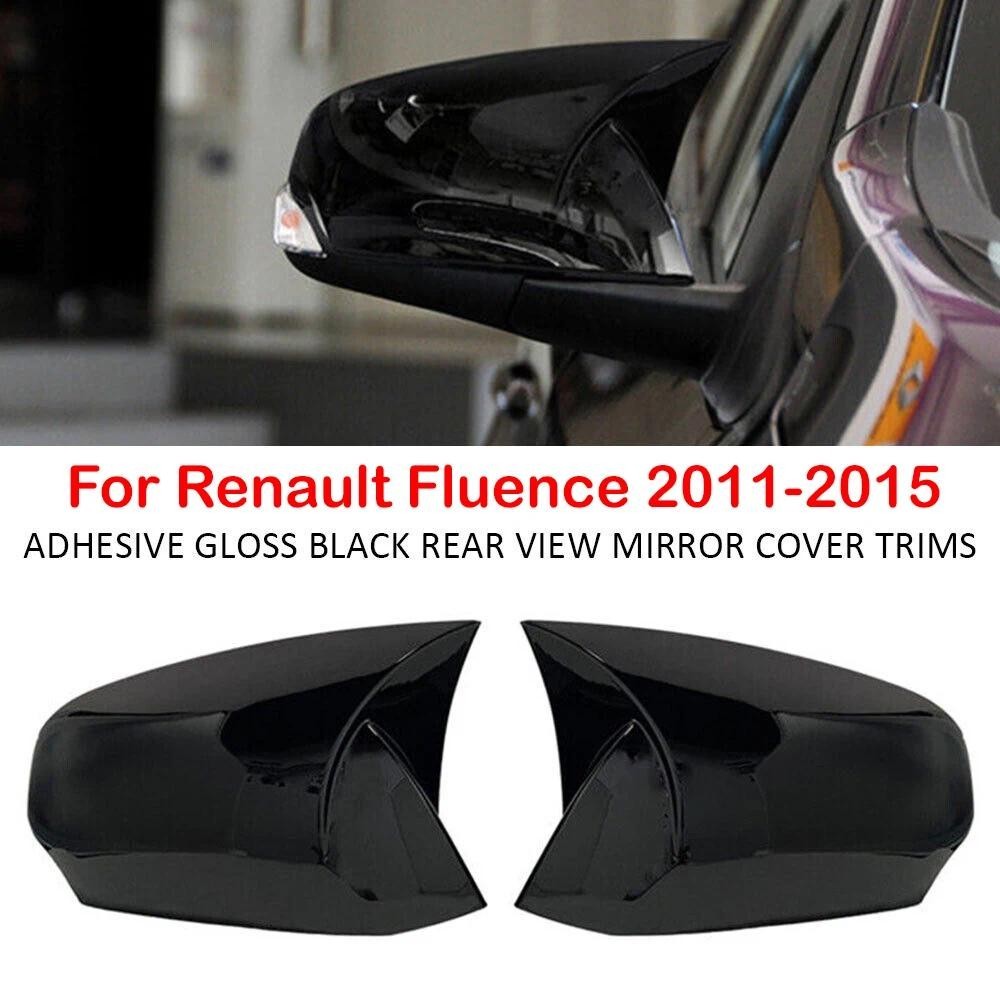 Para Renault Fluence 2011-2015 Tampa Do Espelho Retrovisor Carro Da Asa Adesivo Porta Externa Vista Traseira Caso Guarni
