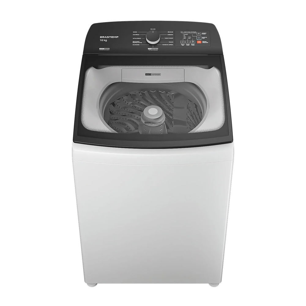 Lavadora de Roupas Brastemp 16Kg com Ciclo Tira Manchas Advanced e Smart Sensor Branca BWF16AB - 127 Volts