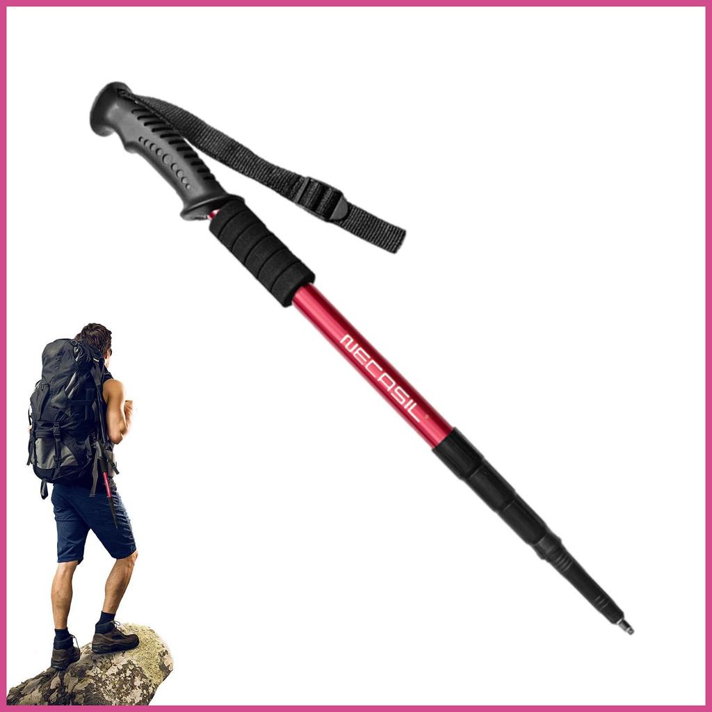 Bengalas Com Punhos De Cortiça , Leves , Dobráveis , 4 Seções Para Caminhadas , Trekking , Ao Ar Livre , Aventuras mubow