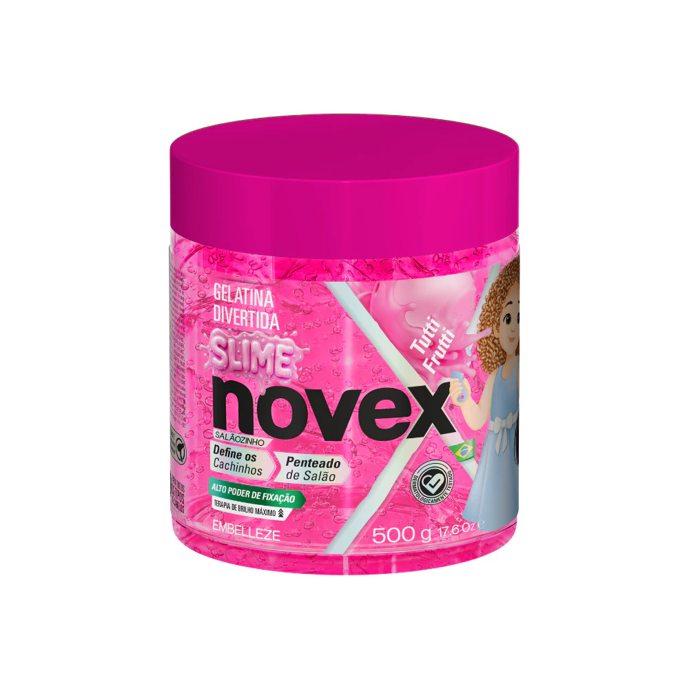 Gelatina Capilar Novex Tutti Frutti Slime 500g
