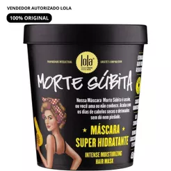 Máscara Morte Súbita Lola Cosmetics 450g – Hidratação Profunda e Resgate Imediato