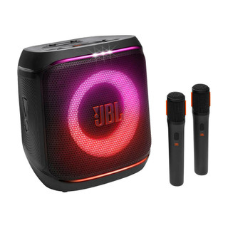 Caixa de Som Partybox Encore 2 Bluetooth 2 Microfones AI Sound Boost Até 12h de Bateria JBL