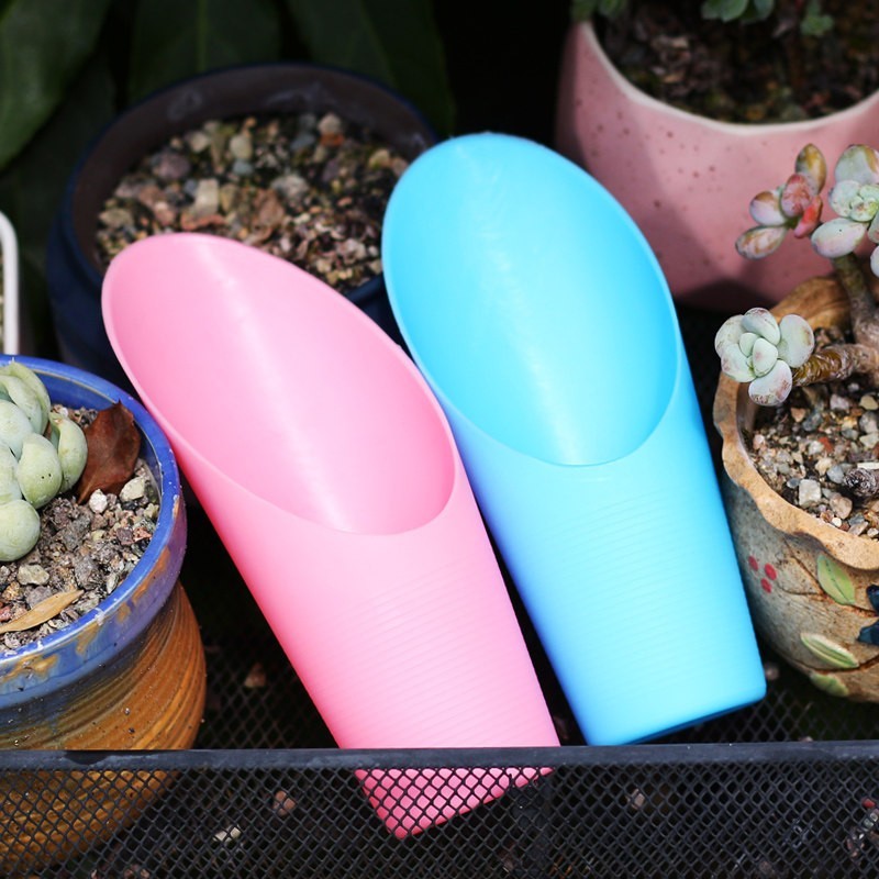 Espátula de enchimento de flores, solo de enchimento, não machuca pote, espátula, jardinagem, ferramentas suculentas, co