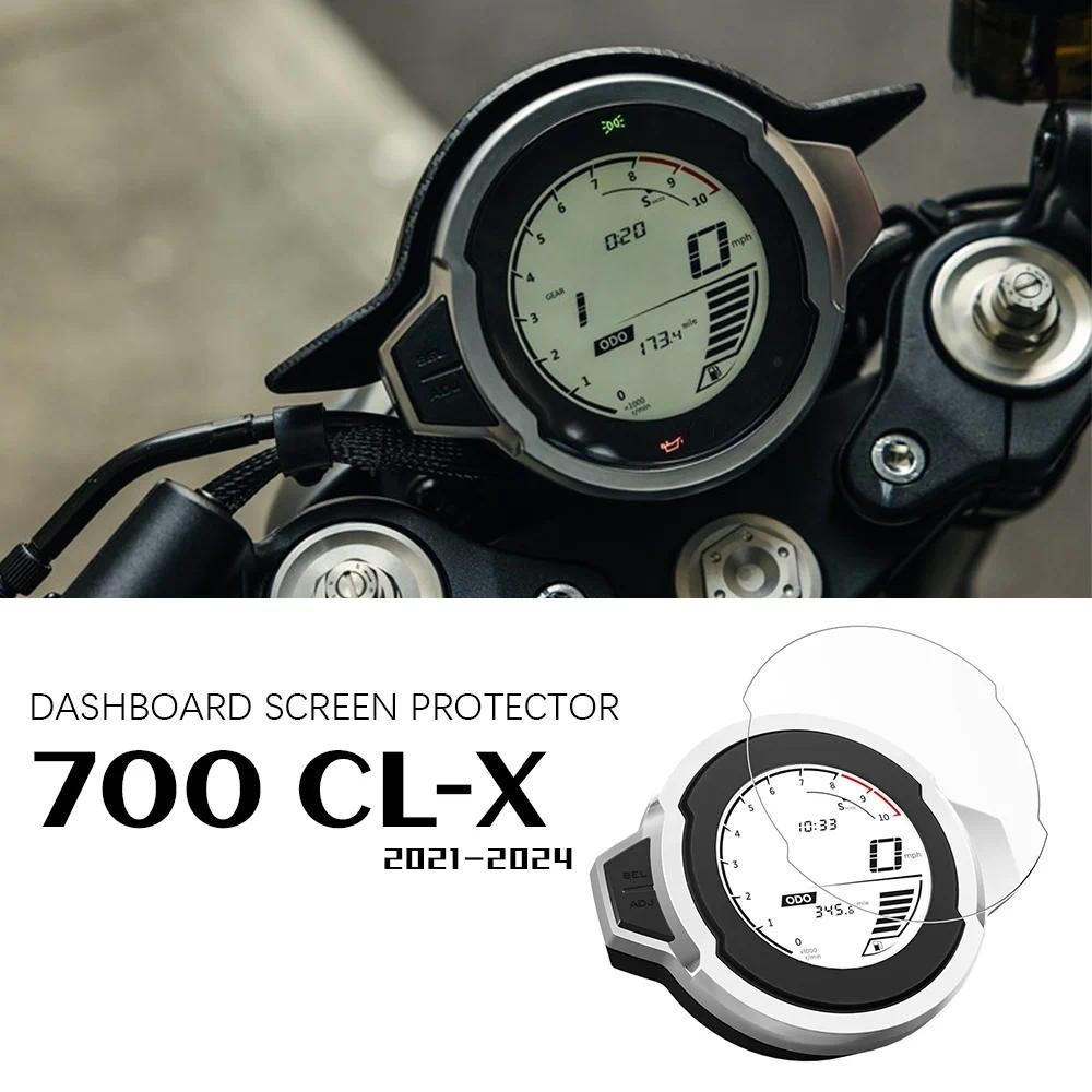 Para CF MOTO 700CL-X Acessórios 700CLX Painel Protetor De Tela 700 CL TPU Instrumento Filme CFmoto CLX Peças
