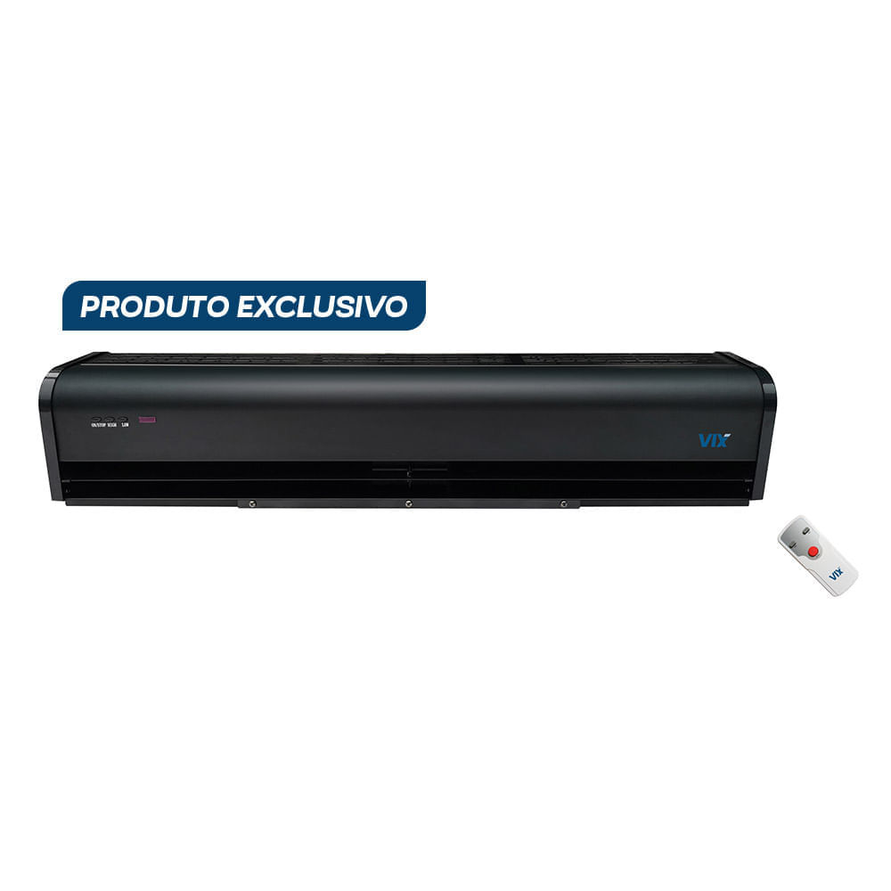 Cortina de Ar Vix One 90cm Preta – 220 Volts
