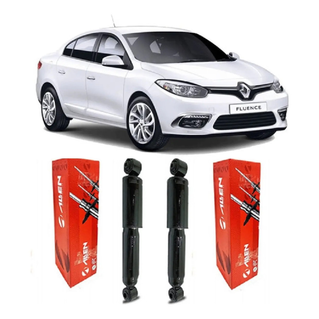 Par Amortecedor Traseiro Renault Fluence 2011 2012 2013 2014