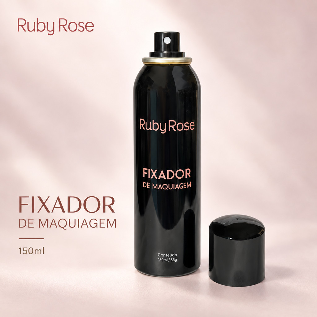 Fixador de Maquiagem Ruby Rose HB-312 150ml Secagem Rápida